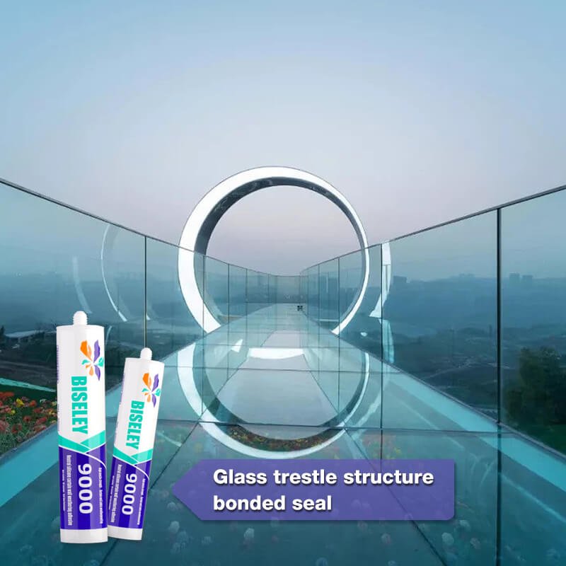 BISELEY-9000 Neutral Silicone Sealing Adhesive for Aluminum Hidden Frame Curtain Walls (4)