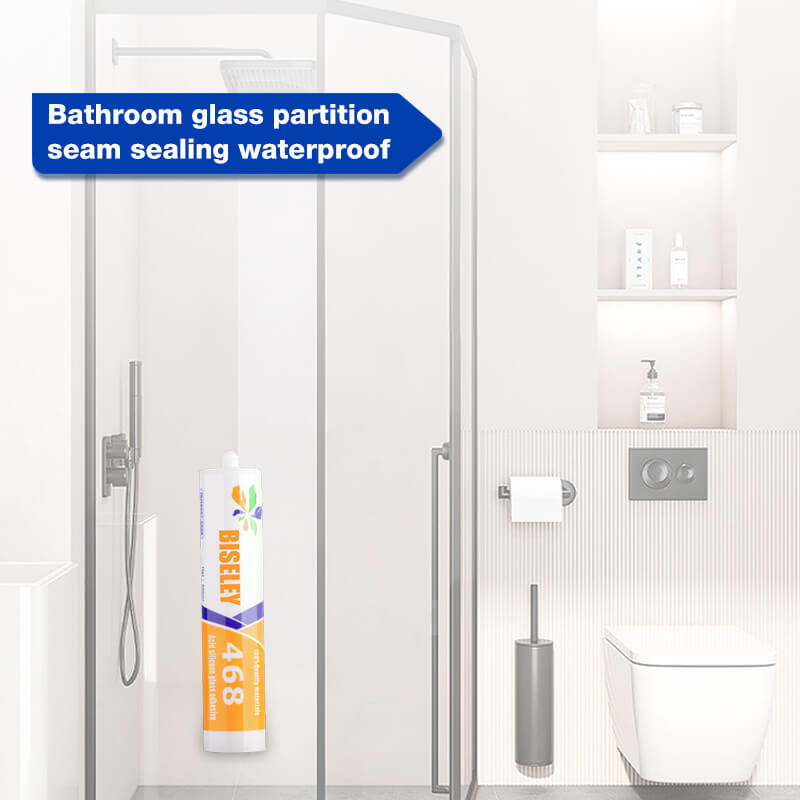 BSL-468 Building Material Acid Silicone Sealant for Glass Handrail Wood Stone Caulking Sealing Adhesive (2)