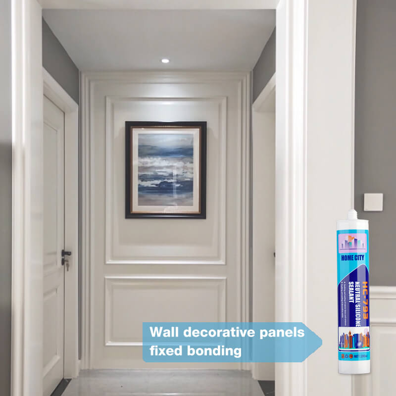 HC-793 Neutral Silicone Sealing Adhesive for Indoor Wood Installation With No Irritating Smell (1)