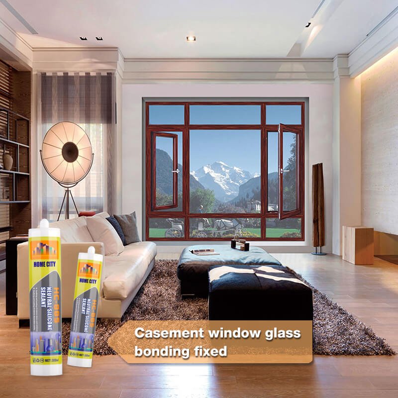 HC-885 Living Room Balcony Room Aluminum Glass Window Custom Silicone Sealant (4)