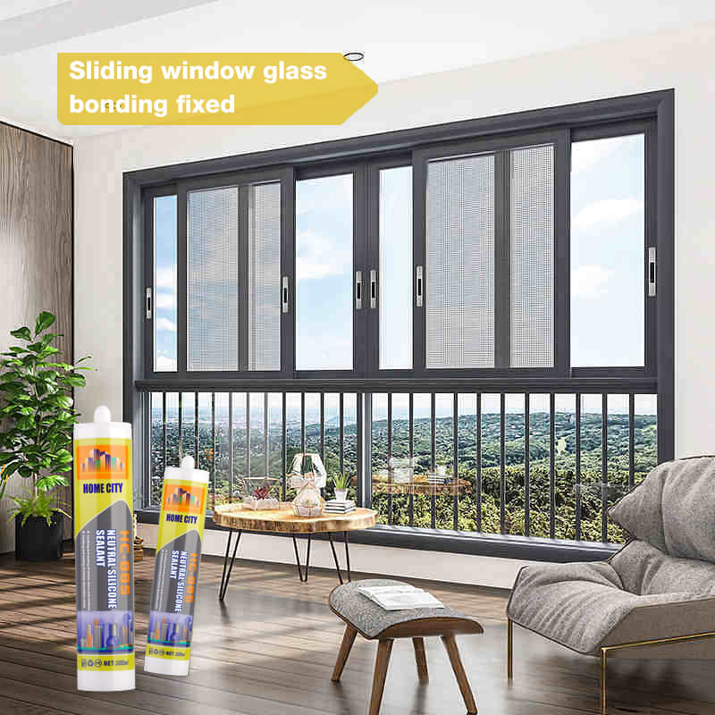 HC-885 Living Room Balcony Room Aluminum Glass Window Custom Silicone Sealant (6)