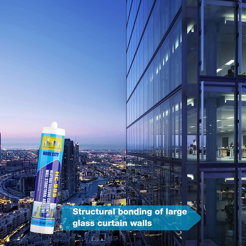 HC-995 Metal Adhesive Neutral Silicone Sealant Suitable for Car Cabin Seam Glue (6)