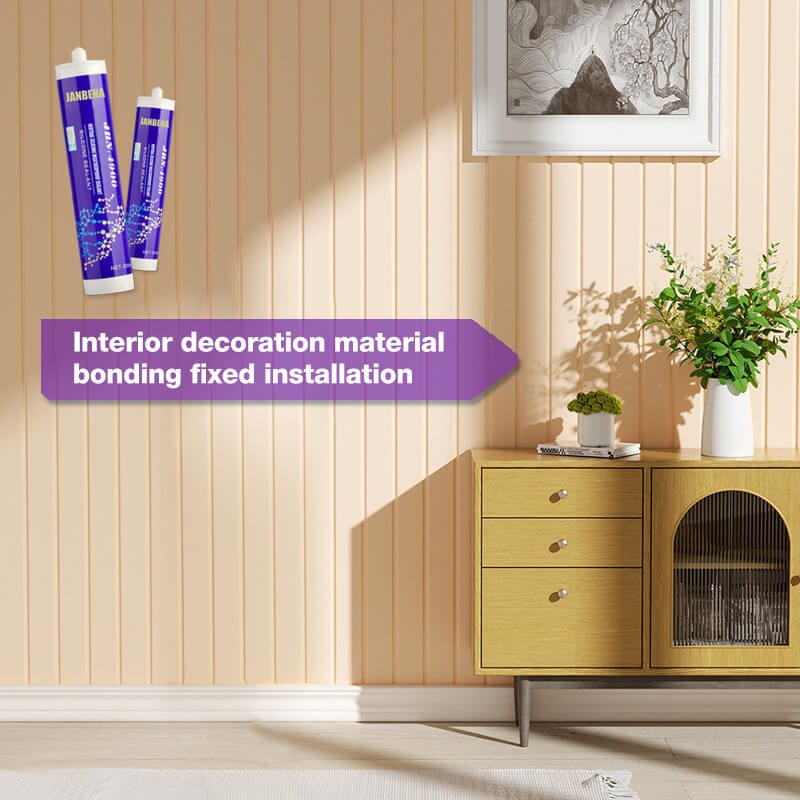 JBN-4900 Neutral Silicone Sealant Is Suitable for Indoor Metal, Wood, Aluminum, Glass, Stone (6)