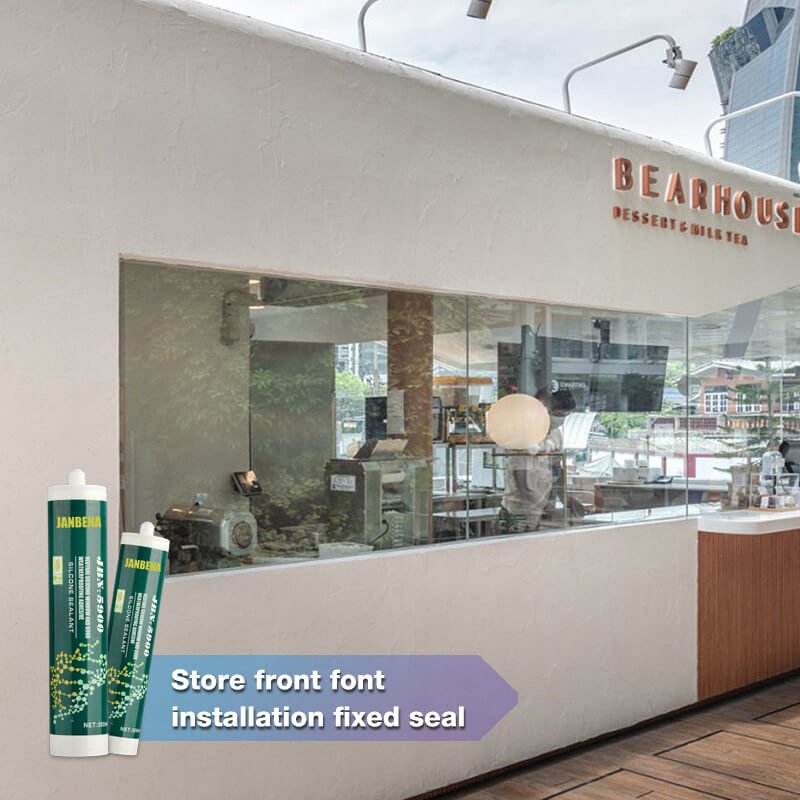 JBN-5900 Outdoor Shop Window Glass Metal Adhesive Installation Non-Corrosive Glue (5)