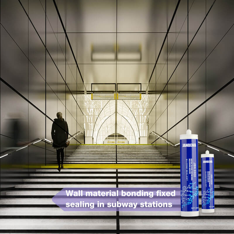 JBN-6900 Neutral Silicone Sealant for Aluminum, Stone, Wood and Glass Curtain Wall (6)