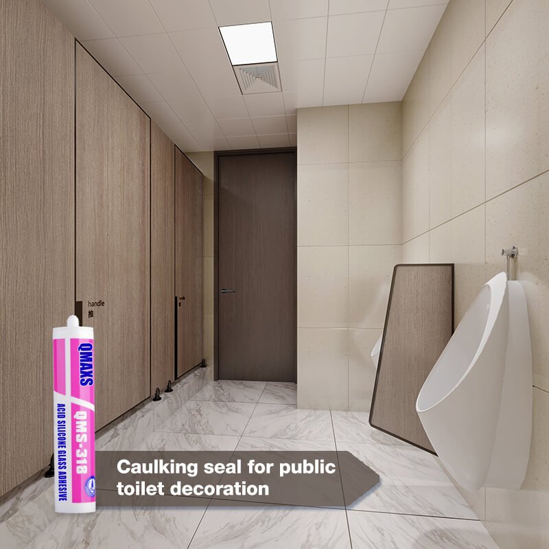 Qms-318 Bathroom Quick-Drying Acidic Silicone Sealant Is Suitable for Bathroom Ceramic Metal (3)