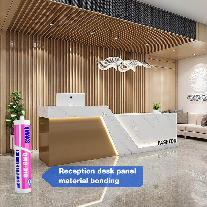 Qms-318 Bathroom Quick-Drying Acidic Silicone Sealant Is Suitable for Bathroom Ceramic Metal (6)